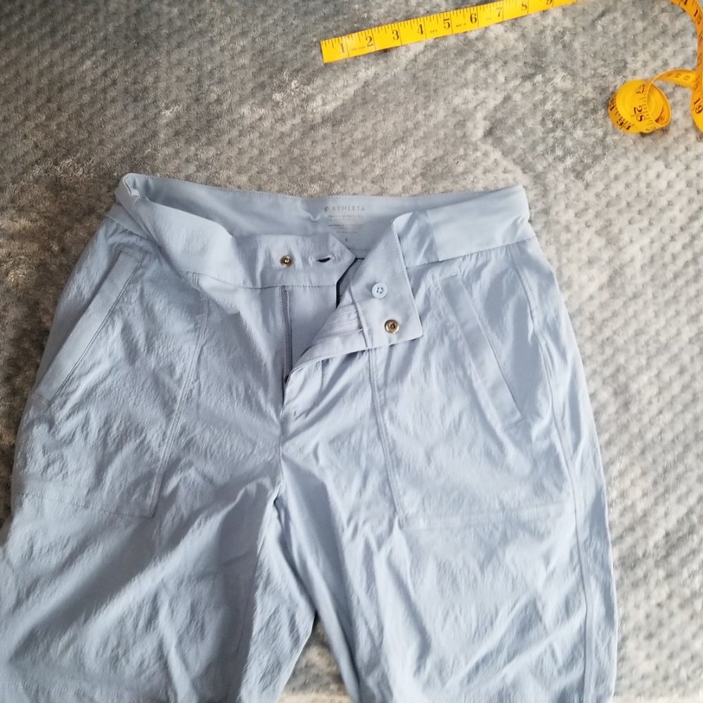 Athleta Trekkie Bermuda Short 2.0,  Blue, 8